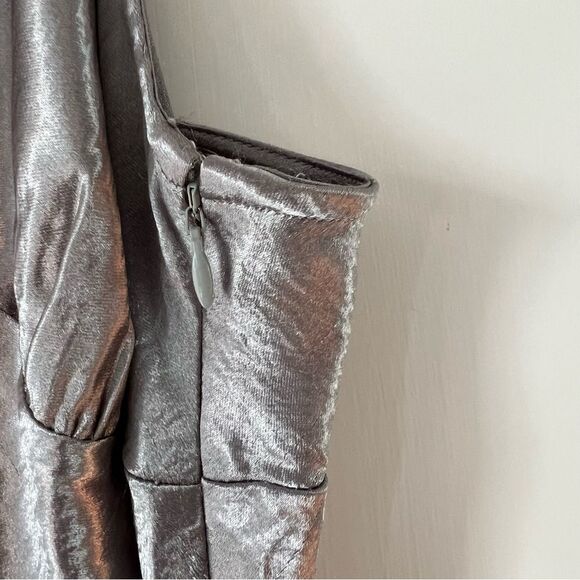 Madewell Silver Midi Dress - Picture 11 of 11